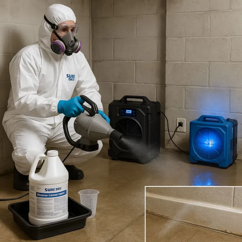 Sanitization and Odor Removal process in Saint Pauls, NC