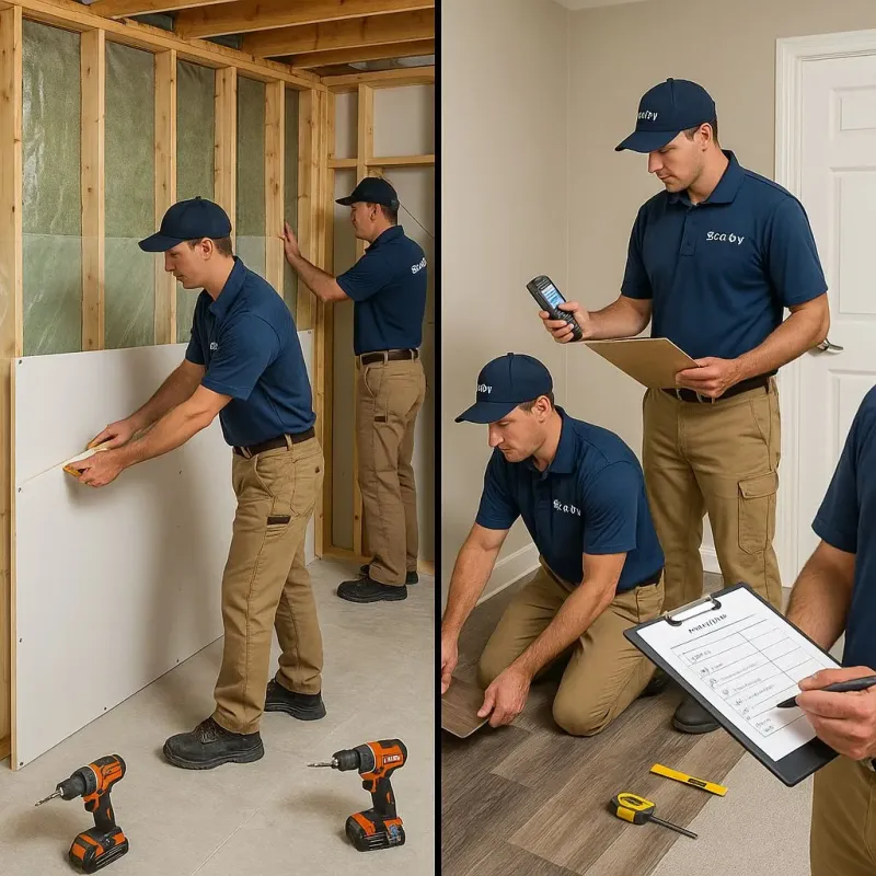 Repairs and Reconstruction process in Saint Pauls, NC